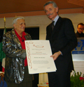 Zanetti premia Del Buono