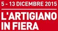 l'artigiano in fiera dal 5 al 13 dicembre 2015 - vai al sito