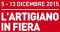 l'artigiano in fiera dal 5 al 13 dicembre 2015 - vai al sito